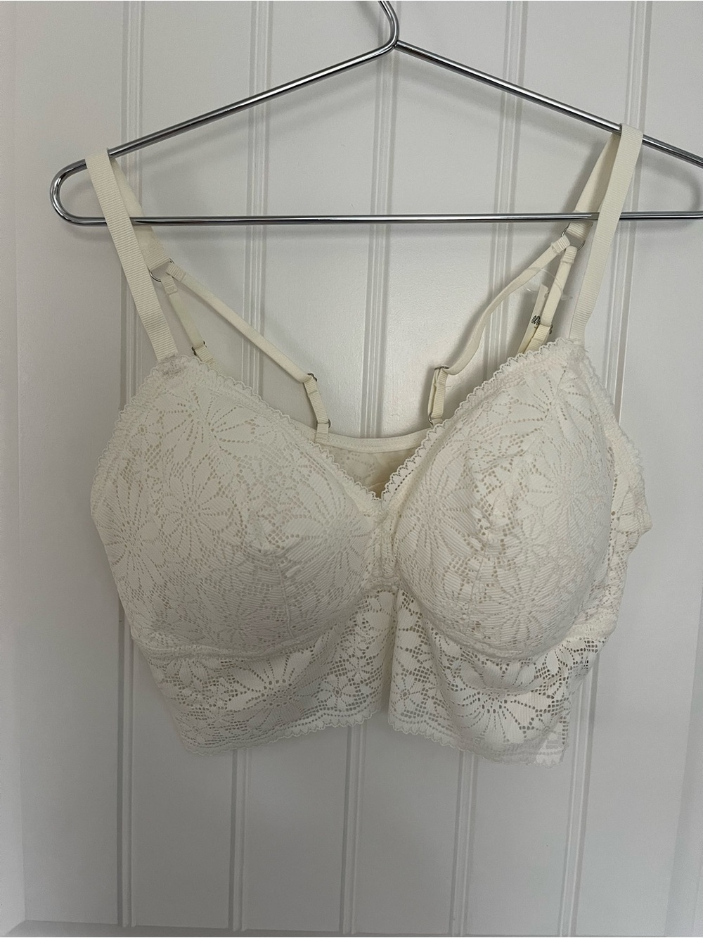 Aerie Bralette XL Lace Ivory